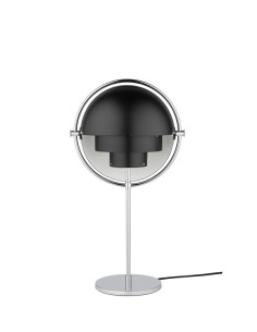 Gubi Multi-Lite lámpara de sobremesa Cromado
