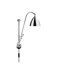 Gubi BL5 lámpara de pared Cromado 16Ø