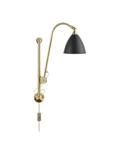 Gubi BL5 lámpara de pared Latón 16Ø