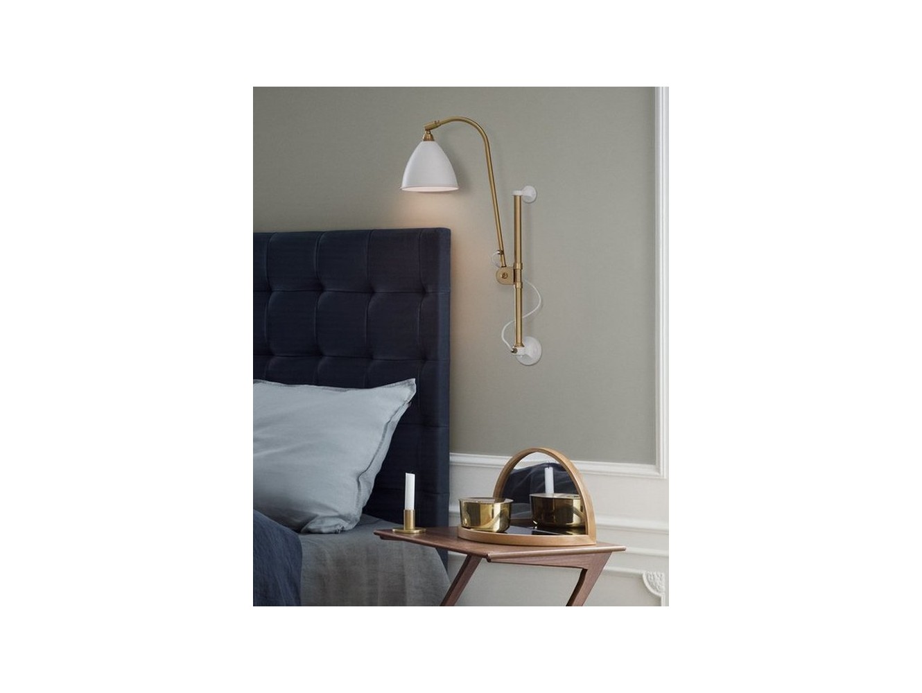Gubi BL5 lámpara de pared Latón 16Ø