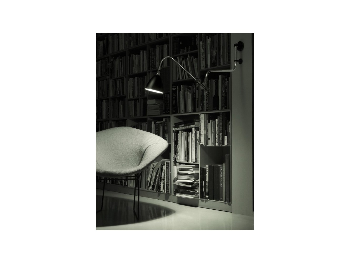Gubi BL6 lámpara de pared Cromado 16Ø