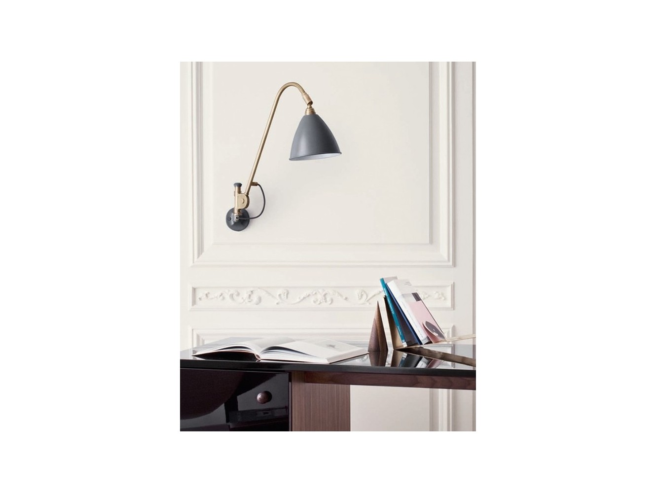 Gubi BL6 lámpara de pared Latón 16Ø