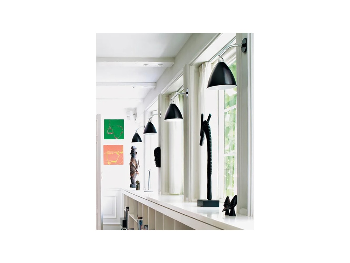 Gubi BL7 lámpara de pared Cromado 16Ø