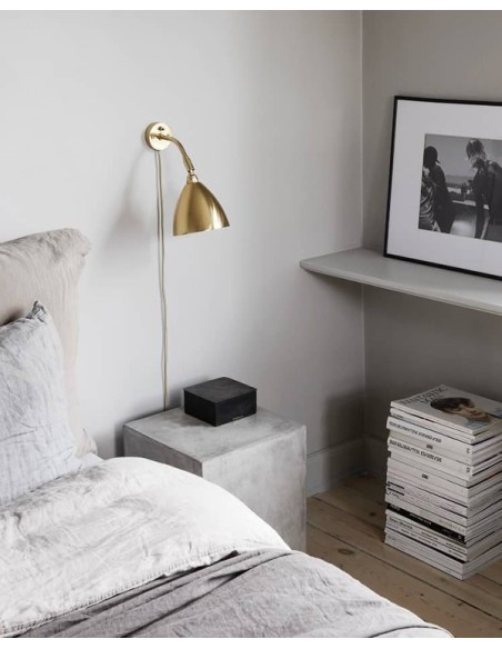 Gubi BL7 lámpara de pared Latón 16Ø