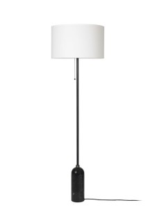 Gubi Gravity lámpara de pie pantalla Blanco