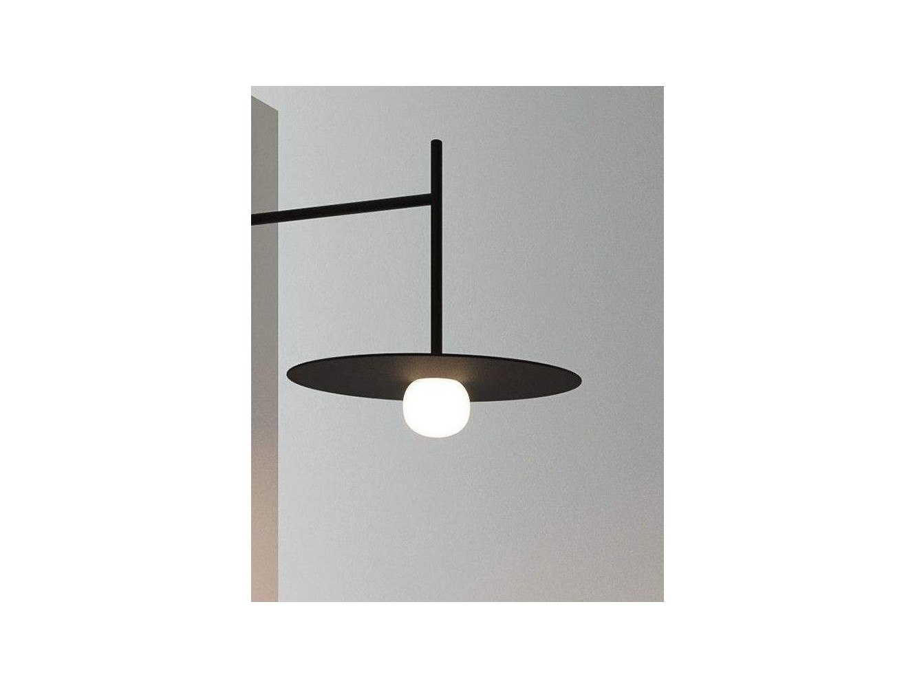 Vibia Tempo lámpara de pared 5756 regulable con Pulsador
