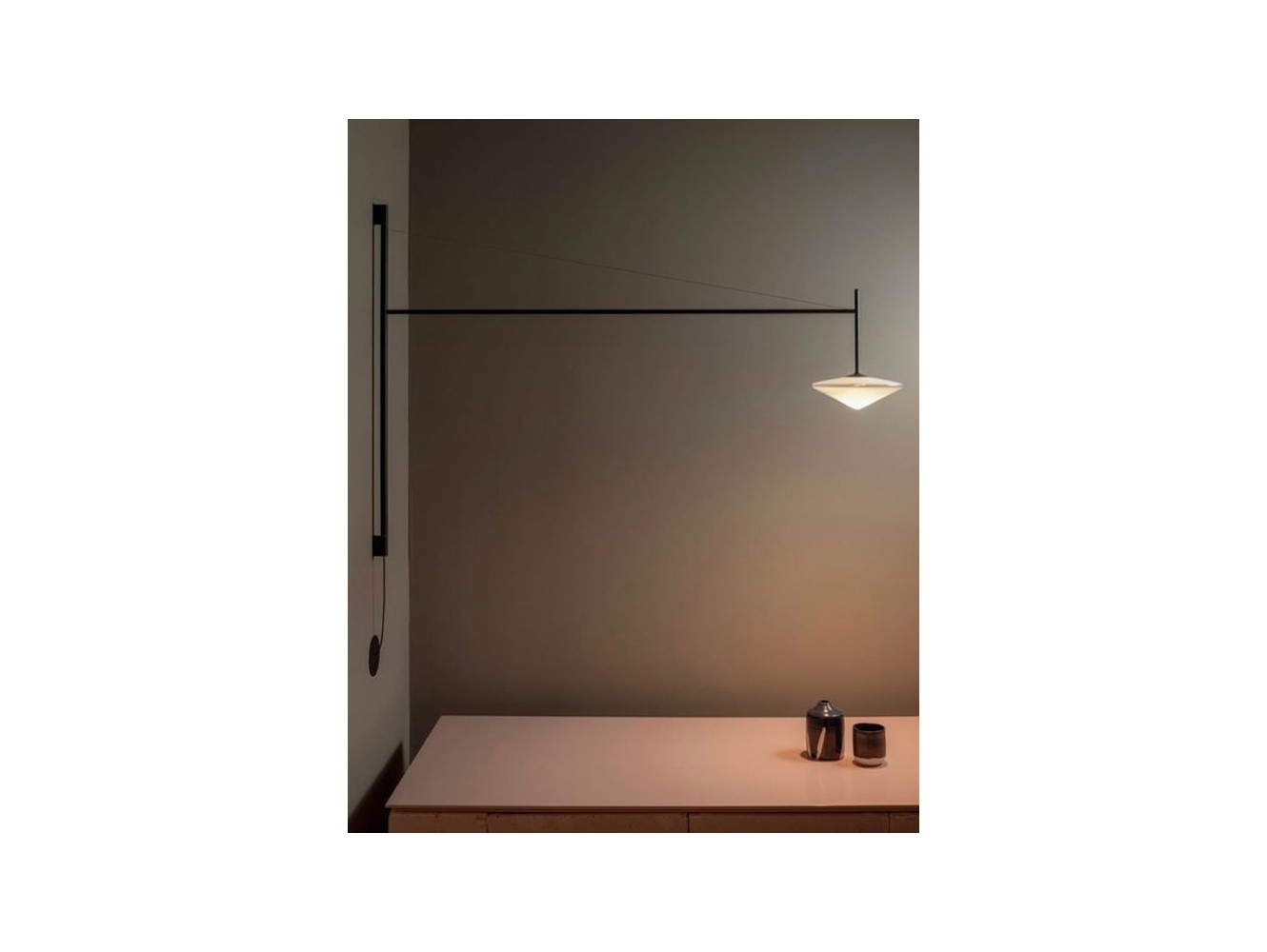 Vibia Tempo lámpara de pared 5761 regulable empotrado