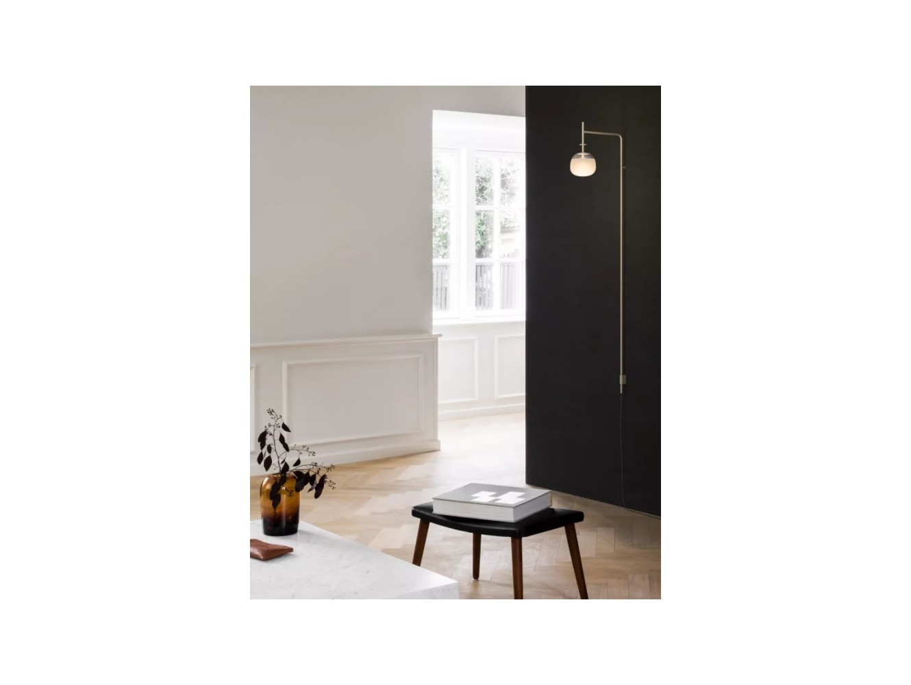 Vibia Tempo lámpara de pared 5764 regulable con Pulsador