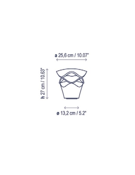 Bover Cornet B27 lámpara de suelo Outdoor