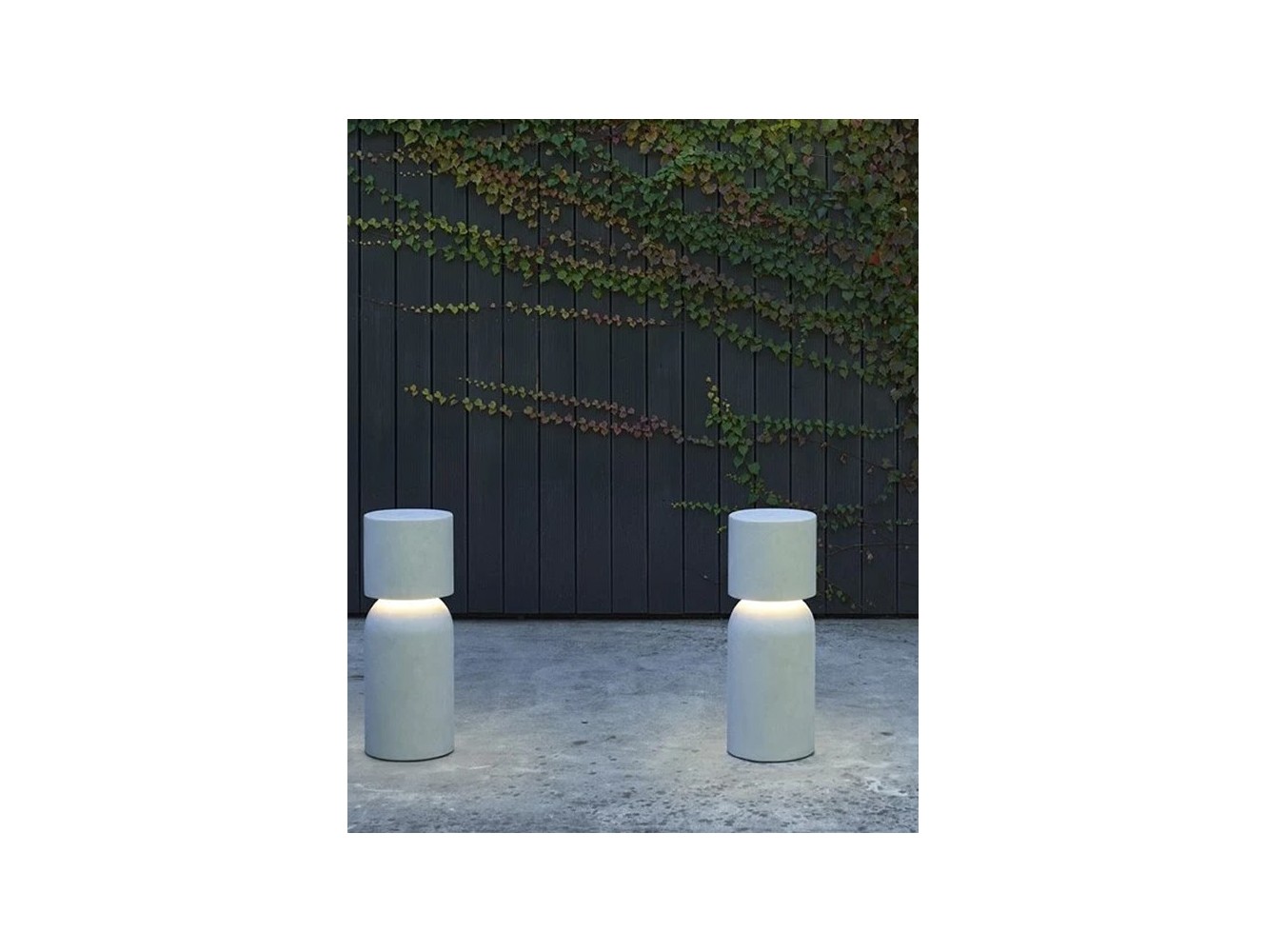 Luceplan Nui lámpara de sobremesa Óptica Led + Vástago (Outdoor)