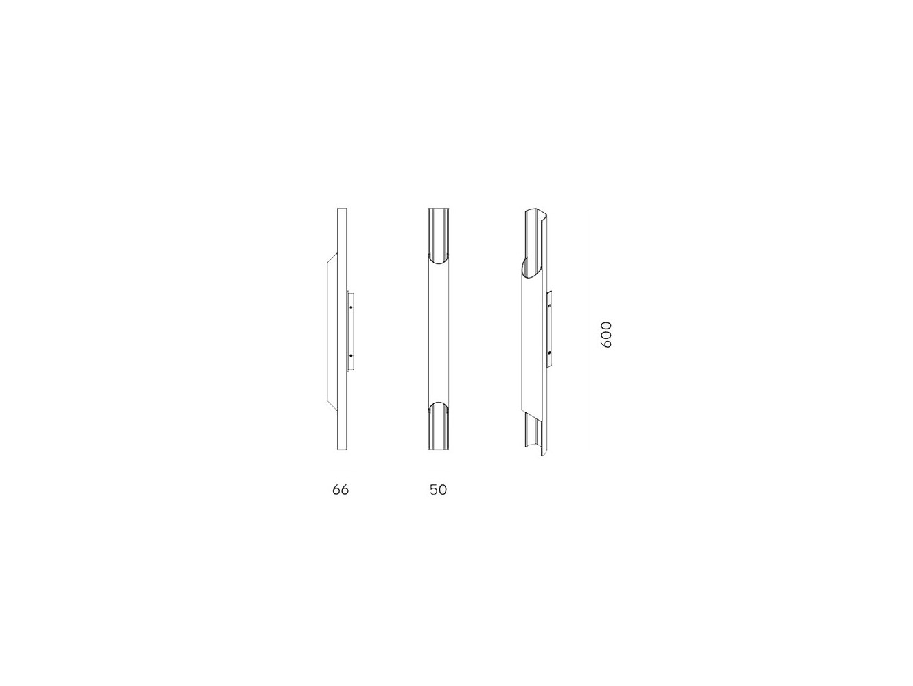 Lyfa Pan lámpara de pared 50