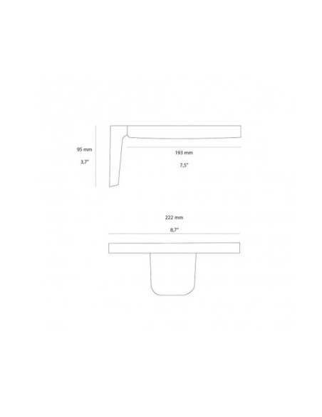 Flos Oplight 1 lámpara de pared