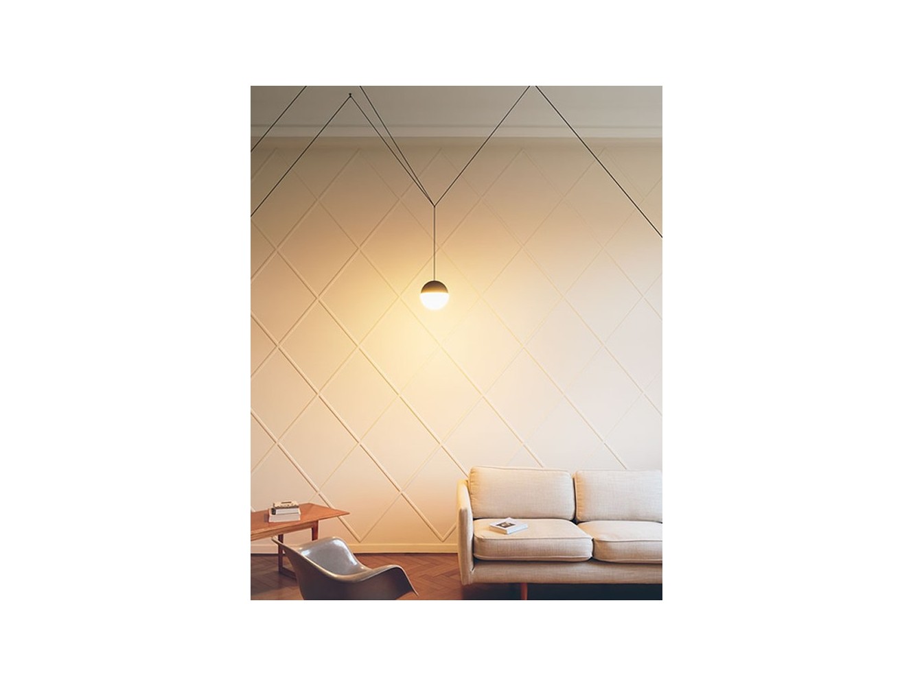 Flos String Light Sphere lámpara de suspensión M22