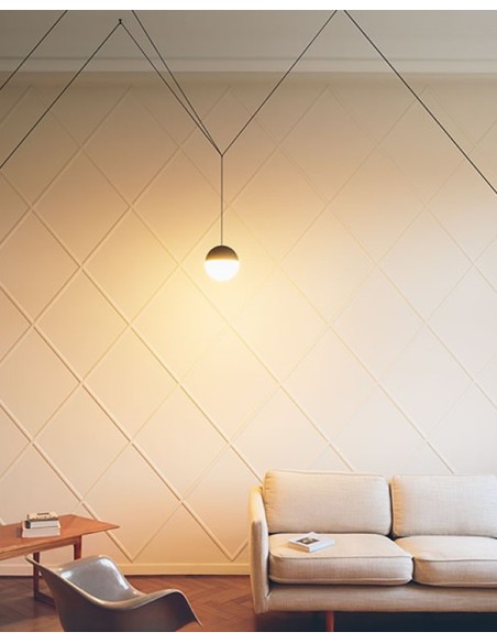 Flos String Light Sphere lámpara de suspensión M22