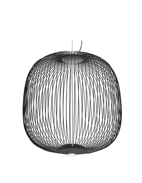 Foscarini Spokes 2 Large lámpara de suspensión Negro
