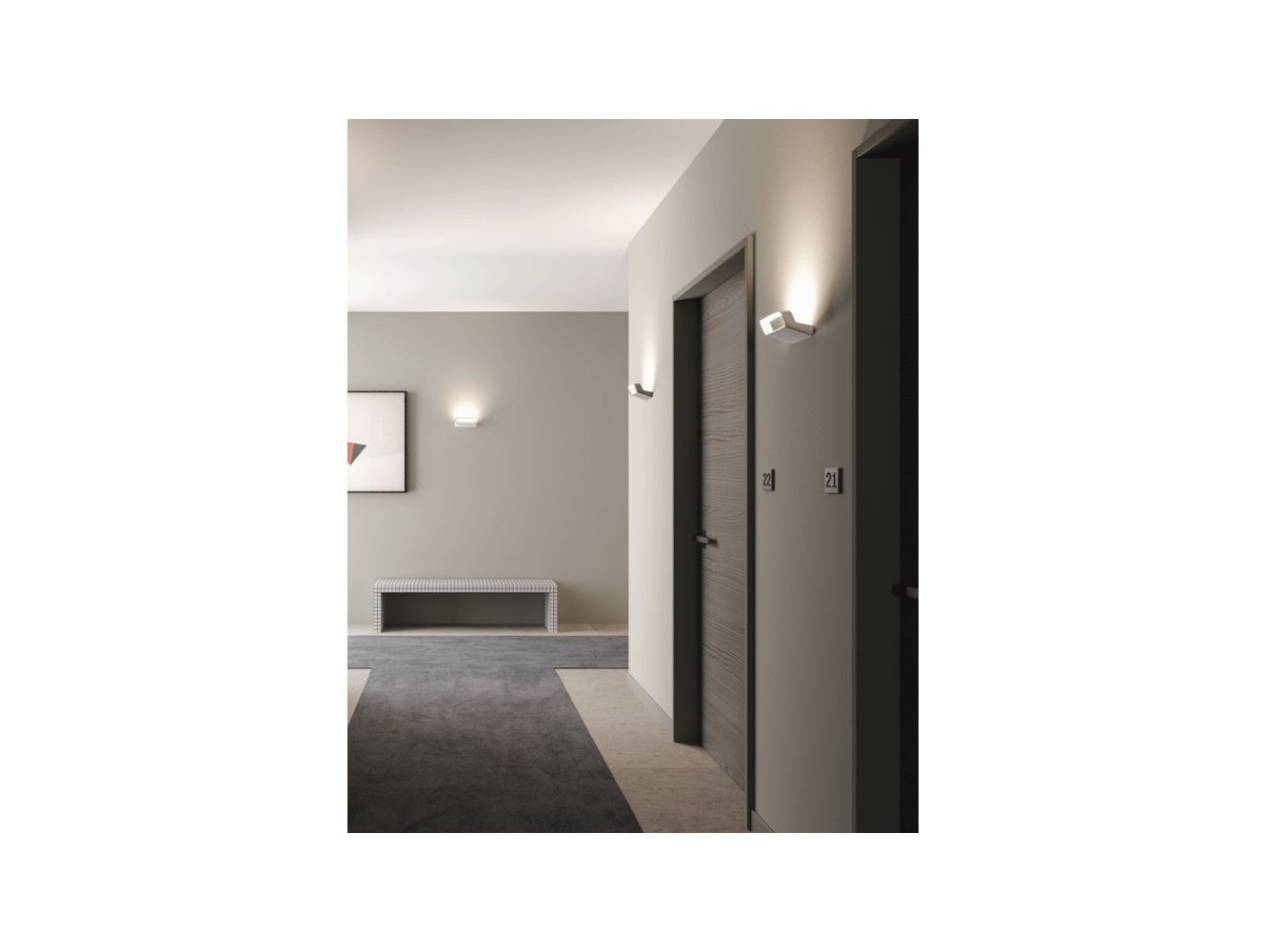 Lodes Aile lámpara de pared 3000K
