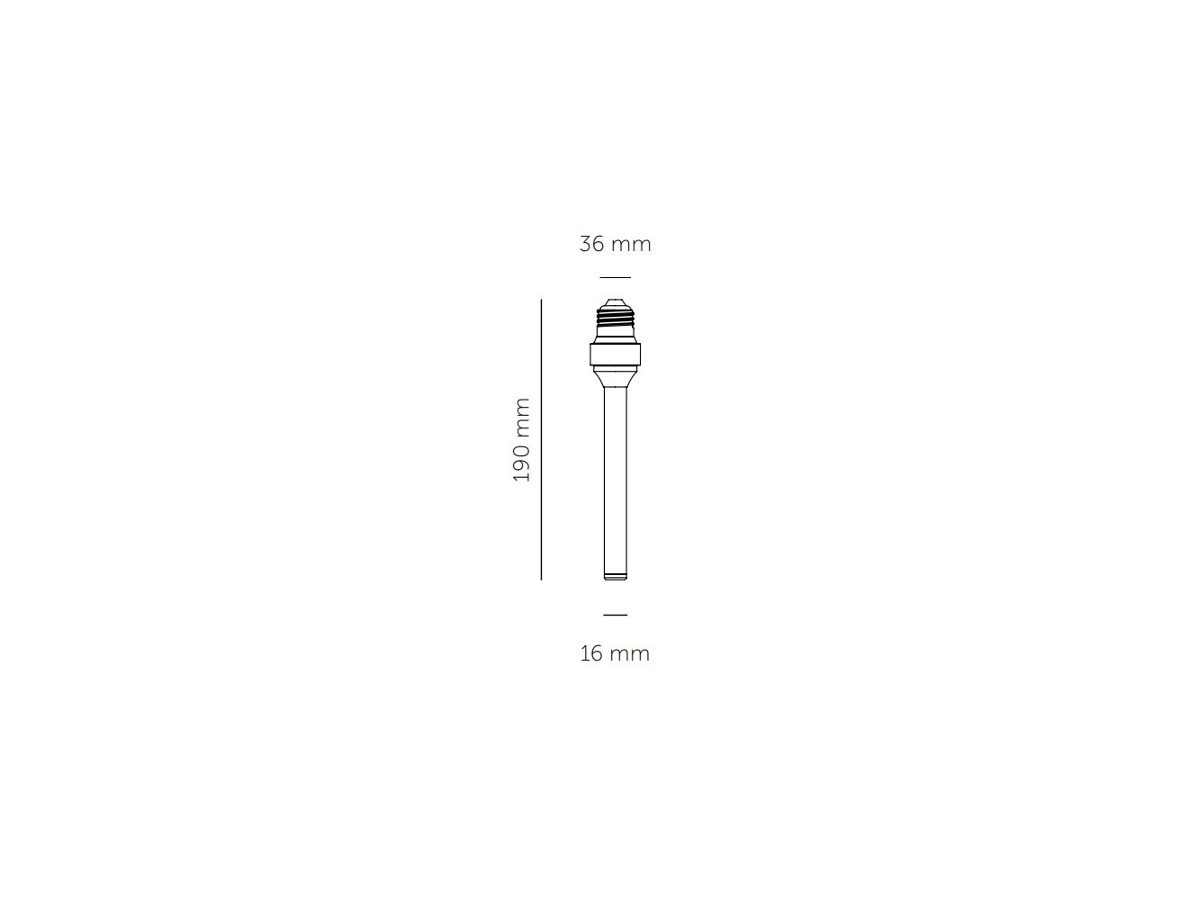 Bombilla Buster + Punch Forked Buster Bulb