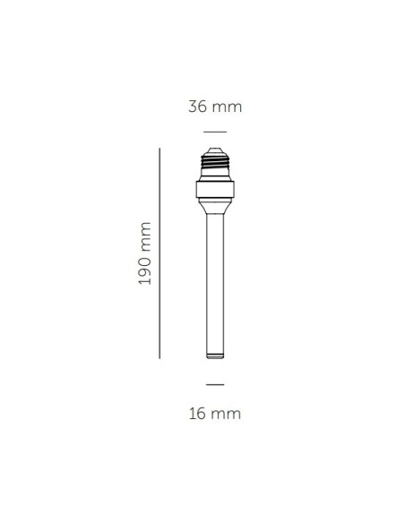 Bombilla Buster + Punch Forked Buster Bulb