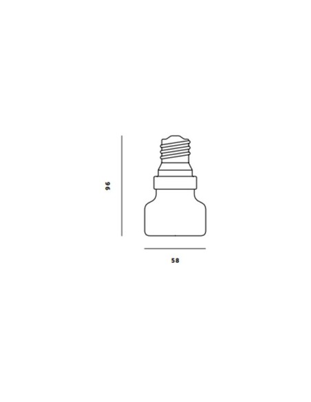 Bombilla Buster + Punch Forked Puck Bulb