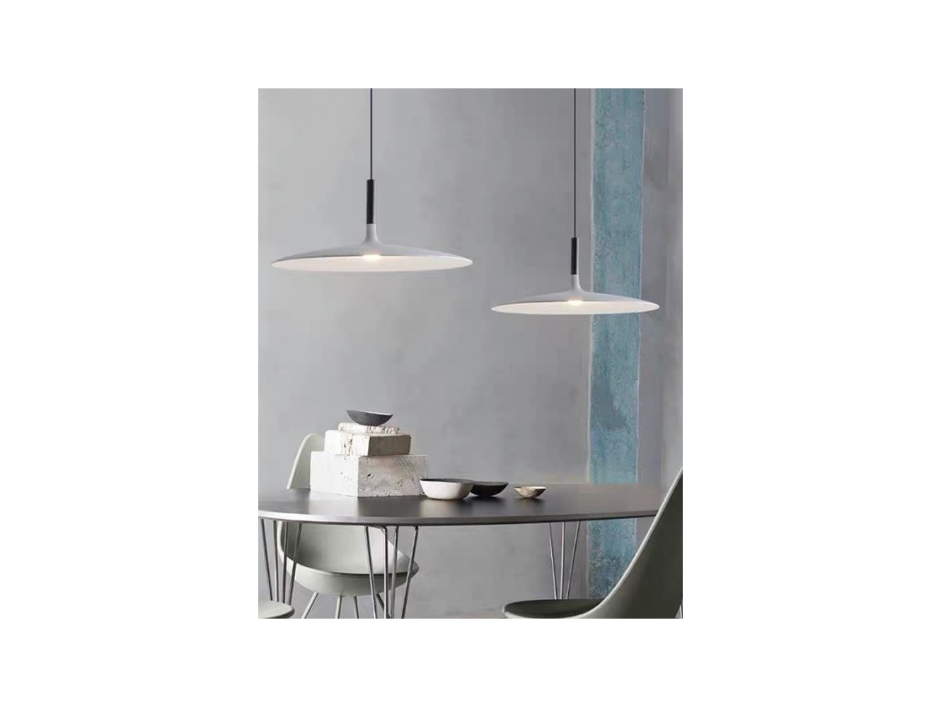 Foscarini Aplomb Large lámpara de suspensión Gris