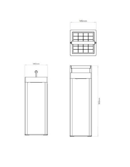 Astro Kuro 450 lámpara de pie Outdoor