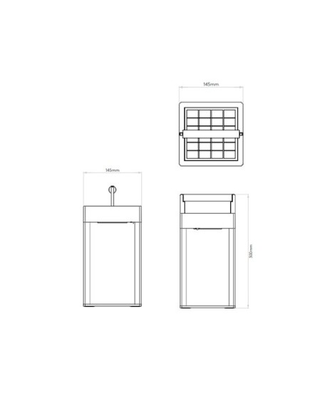 Astro Kuro 250 lámpara de pie Outdoor