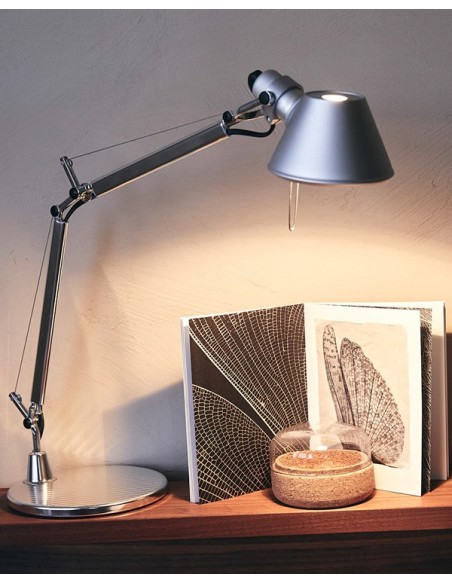 Artemide Tolomeo Mini LED lampara de sobremesa (sólo cuerpo) Aluminio
