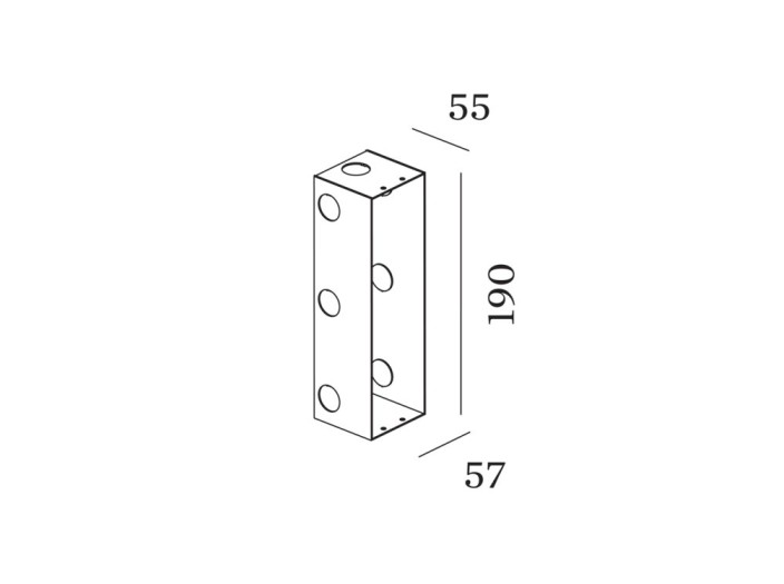 Wever & Ducré Housing concreto para Oris 0,7