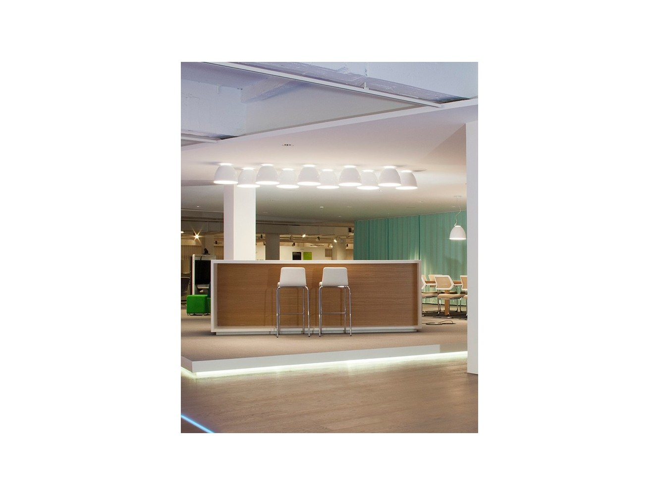 Artemide Nur mini lámpara de techo LED E27