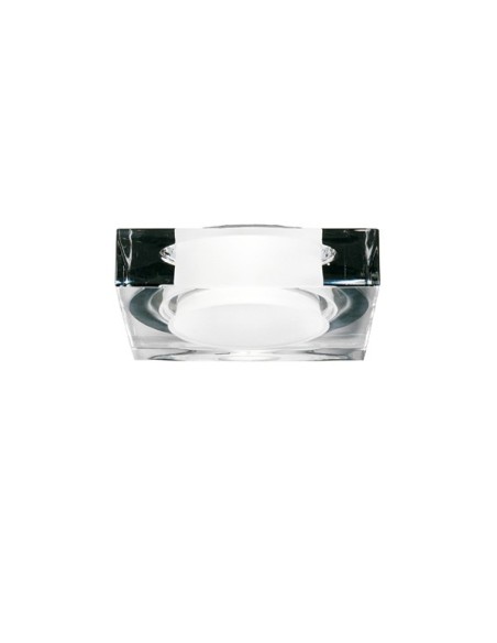 Fabbian Lui empotrado de techo GU5,3 LED Transparente