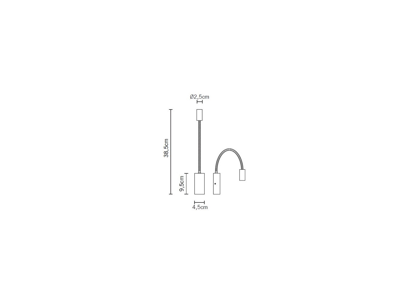 Fabbian Bijou lámpara de pared LED Blanco 3000K DESCATALOGADO