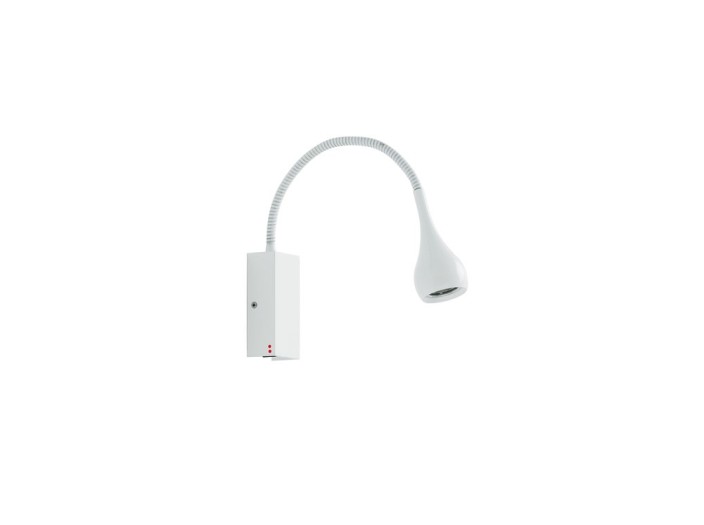 Fabbian Bijou Aplique de pared cabeza Blanco Ø3.75cm DESCATALOGADO