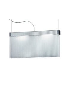 Fabbian Motion lámpara de suspensión 80x40x7,5 DESCATALOGADO