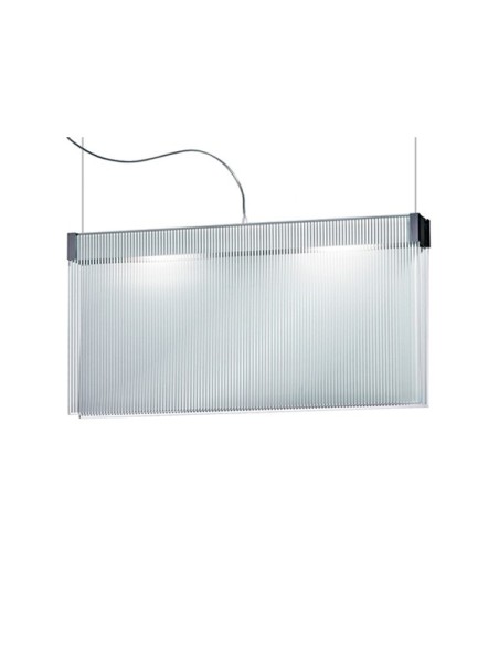 Fabbian Motion lámpara de suspensión 80x40x7,5 DESCATALOGADO