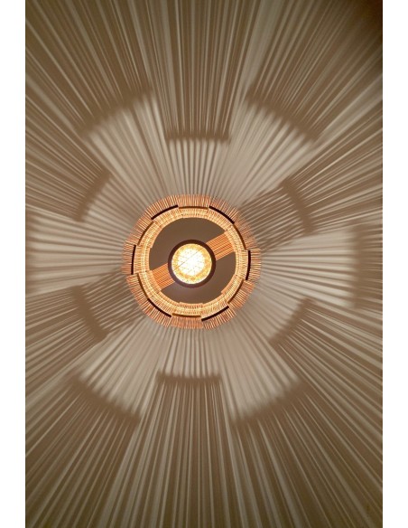 Motarasu Sen Bamboo Pendant Lámpara de suspensión