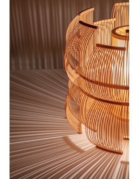 Motarasu Sen Bamboo Pendant Lámpara de suspensión
