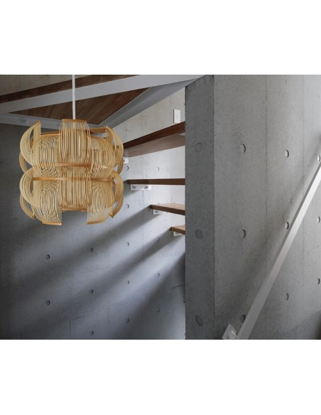 Motarasu Sen Bamboo Pendant Lámpara de suspensión