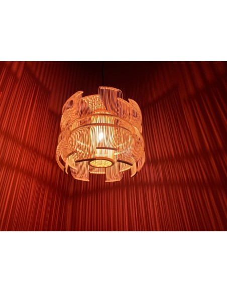 Motarasu Sen Bamboo Pendant Lámpara de suspensión