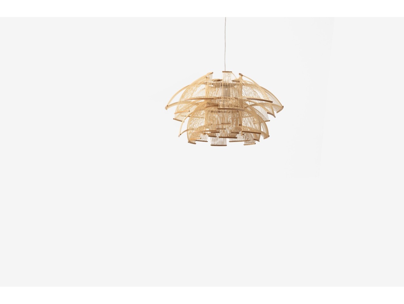 Motarasu Hokore Bamboo Pendant Lámpara de suspensión