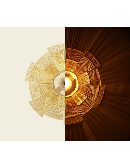 Motarasu Hokore Bamboo Pendant Lámpara de suspensión
