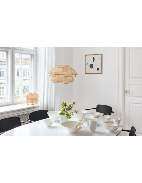 Motarasu Hokore Bamboo Pendant Lámpara de suspensión