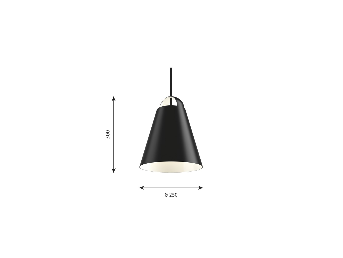 Comprar Louis Poulsen lámpara de suspensión ABOVE 250 60W E27
