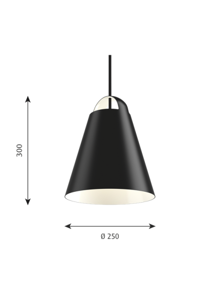 Comprar Louis Poulsen lámpara de suspensión ABOVE 250 60W E27