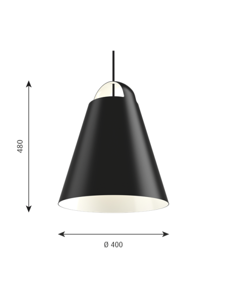 Comprar Louis Poulsen lámpara de suspensión ABOVE 400 100W E27
