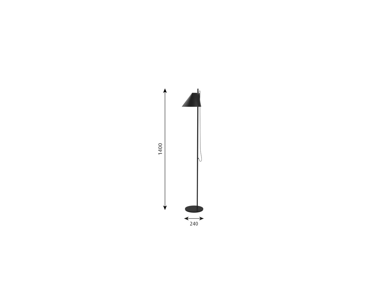 Comprar Louis Poulsen lámpara de pie YUH FLOOR LED 27K