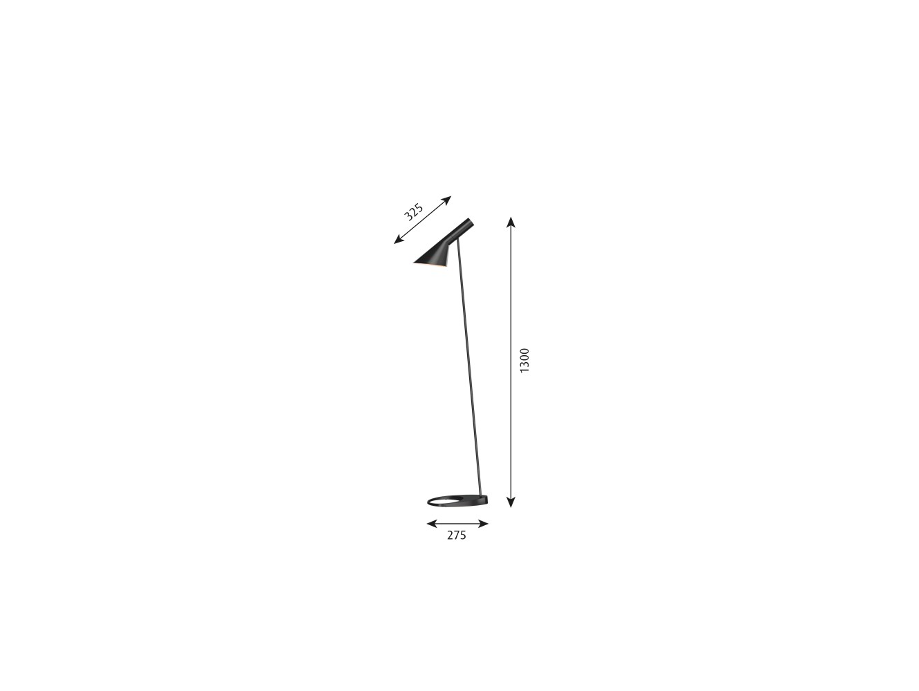 Comprar Louis Poulsen lámpara de pie AJ 20W E27