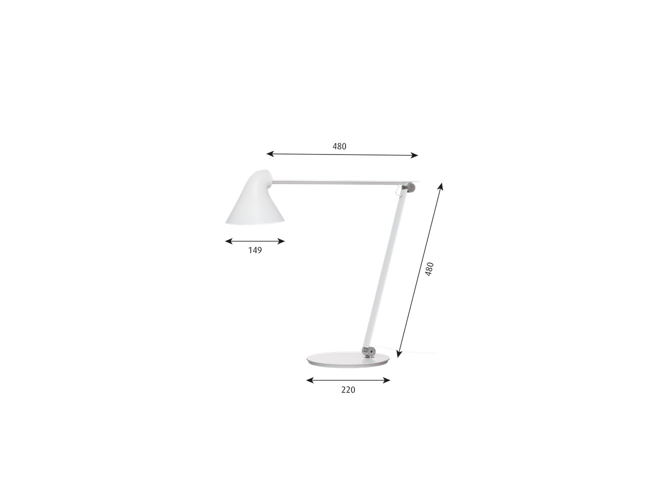 Comprar Louis Poulsen lámpara de mesa NJP 3k