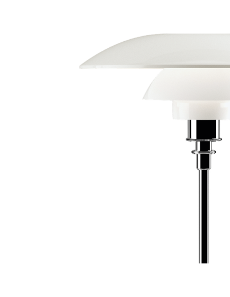 Comprar Louis Poulsen lámpara de sobremesa PH 3½-2½ 60W E14 CHR GLASS