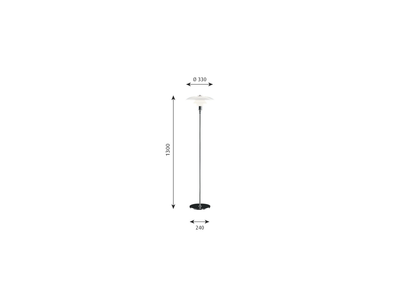 Comprar Louis Poulsen lámpara de pie PH 3½ 2½