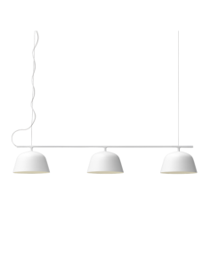 Muuto Ambit Rail Lamp lámpara de suspensión 3x60W E14 Blanco